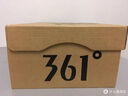 361°運動(dòng)鞋男鞋秋季透氣網(wǎng)面跑鞋黑色通勤輕質(zhì)戶(hù)外慢跑步鞋 曜石黑/361度白 革面防潑水 44 曬單實(shí)拍圖