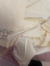 貓人月子服孕婦睡衣純棉春秋季孕期專用待產(chǎn)后哺乳睡衣女士家居服套裝 1-杏色小花【抗菌防螨 親膚舒適】 XL 【推薦體重120-140斤】 曬單實(shí)拍圖