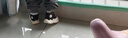 江博士冬季男童黑白簡約學(xué)步鞋 加絨保暖魔術(shù)貼寶寶兒童鞋 黑/白 23 腳長約13.4-14.1 曬單實拍圖