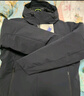 利郎強防水高透濕羽絨服男連帽冬季保暖男士外套 黑灰 XL175/92A  曬單實(shí)拍圖