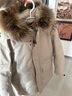 KOLON SPORT/可隆防水羽絨服 男子戶外保暖防風(fēng)透濕Aurora極光鵝絨夾克 LHDJ4WTT97-GR 灰褐 M 曬單實(shí)拍圖
