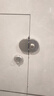 名高雙開(kāi)玻璃門(mén)鎖免開(kāi)孔不銹鋼辦公室商鋪鎖具加厚推拉門(mén)中央鎖無(wú)框鎖 雙門(mén)單面款【外匙內無(wú)】 曬單實(shí)拍圖