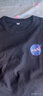 NASALIKE純棉春秋季新印花款圓領(lǐng)衛(wèi)衣套頭長(zhǎng)袖上衣男女T恤打底衫 深灰色 -NASA印花-C01180長(zhǎng)T XL 曬單實(shí)拍圖