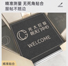 蒙娜絲定制地毯logo進門星期地毯電梯口轎廂耐磨防滑定做酒店迎賓毯 雪尼絲【定制logo】0.5平方 加密雪尼絲0.5平米 曬單實拍圖