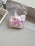 布卡星倉鼠棉球冬天保暖用品過(guò)冬脫脂棉花金絲熊紙棉冬季棉被棉窩 脫脂棉球-粉紫白拼色-約100粒 曬單實(shí)拍圖