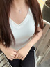 ALLOVE純銀項鏈女嘴唇鏈diy素鏈無吊墜鎖骨鏈替換素鏈子百搭萬能裸鏈條 曬單實拍圖