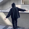 李寧運(yùn)動套裝男士春秋季新款寬松休閑棉質(zhì)跑步健身運(yùn)動服開衫衛(wèi)衣衛(wèi)褲 開衫連帽衛(wèi)衣+長褲【常規(guī)款】 XL /180 (150-165斤) 曬單實拍圖