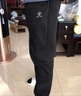 卡爾美（KELME） 運動(dòng)褲男子秋冬休閑針織加厚束腳衛褲寬松情侶女長(cháng)褲子 瑪瑙黑【經(jīng)典小LOGO】 XL 【180/84A】 曬單實(shí)拍圖