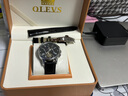 歐利時 (OLEVS)手表男機械表男士手表全自動多功能夜光防水瑞士認證十大品牌男表 典藏版-黑皮本黑 【夜光防水】【終身質(zhì)?！?曬單實拍圖
