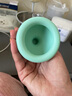 木豆兒童拍痰器嬰兒拍嗝器扣背寶寶打嗝排痰拍隔咳痰神器 兒童拍痰器綠色 曬單實(shí)拍圖