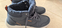 斯凱奇（Skechers）男鞋高幫鞋防寒鞋舒適厚底加絨棉鞋運動(dòng)靴210788 海軍藍色/NVY 41 曬單實(shí)拍圖