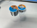 維修佬焊錫絲高純度帶松香電工焊接手持電烙鐵專用帶助焊劑免洗焊接錫線 63%焊錫量0.8mm（500G/卷） HX-T100 曬單實拍圖