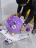 實(shí)豐文化 SHIFENG CULTURE SF碧格魔法球獨角獸兒童毛絨玩公仔具玩偶充氣彈力跳跳球新年禮物 紫衣獨角獸 六一兒童節禮物男孩 曬單實(shí)拍圖