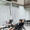 紫葉戶外躺椅泳池酒店躺床防水防曬花園庭院鋁合金躺椅室外休閑沙灘椅 零重力莫克躺床 曬單實拍圖