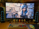 外星人（ALIENWARE）31.5英寸 曲面顯示器 4K 240Hz 0.03ms QD-OLED G-SYNC低藍(lán)光 游戲高刷屏AW3225QF 曬單實(shí)拍圖