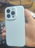 Smorss 【相機(jī)按鍵丨升級(jí)磁吸】適用蘋(píng)果16pro手機(jī)殼 iphone16pro保護(hù)套親固態(tài)硅膠全包植絨男女軟殼 藍(lán) 曬單實(shí)拍圖