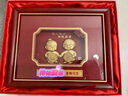 廣贊萊新白頭偕老結婚擺件同心結婚50周年金婚紀念日禮品送新人夫妻父母 兩人同心 曬單實(shí)拍圖