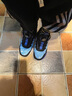 李寧熱斷碼童鞋運動(dòng)鞋秋冬季2025新款兒童籃球鞋中大童男孩旋紐加絨 3030藍色皮面單鞋 34 曬單實(shí)拍圖