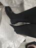 CHARLES&KEITHGabine牛皮高筒騎士靴女生日禮物女SL1-91870008 Black黑色 36 曬單實拍圖