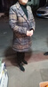 蘭威費雷格子外套秋冬加厚高檔外套50女中長(cháng)款呢子大衣 一號色（加棉冬季） 2XL （建議110-125斤） 曬單實(shí)拍圖