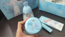 迪士尼（Disney）電動文具套裝 全自動電動削筆機橡皮擦吸塵器 小學生文具禮盒兒童節生日禮物艾莎公主E0347F 曬單實拍圖