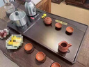 花梨木實木茶盤整塊原木全自動套裝一體家用茶臺排水茶具托盤 茶盤+越一A21+85*47*4.5cm 曬單實拍圖