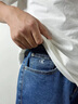 Calvin KleinJeans【復刻90系列】四季款男士ck經(jīng)典復古直筒牛仔褲J323082 1AP-牛仔深藍 常規 31 31 曬單實(shí)拍圖