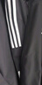 adidas經(jīng)典三條紋運動連帽夾克外套男女春季新款阿迪達斯三葉草 黑色   XS 曬單實拍圖