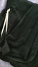 布衣傳說(shuō) 高捻抗皺記憶棉 春秋季休閑褲男褲錐形褲長(cháng)褲子九分褲 黑色 31 曬單實(shí)拍圖