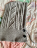 槿城巴拉克拉法帽女冬季保暖麻花辮帽子圍巾一體護耳防寒毛線(xiàn)針織帽子 灰色麻花菱形針織帽4231 均碼 曬單實(shí)拍圖