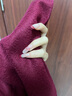 紅豆（Hodo）100%山羊絨圍巾女秋冬季保暖加厚女圍脖送媽媽女生生日禮物 曬單實(shí)拍圖