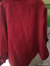 楚馨毛呢大衣女中長(cháng)款2025秋冬季新款女裝呢子女士韓版寬松毛呢外套女 紅色 XL （150-160斤） 曬單實(shí)拍圖