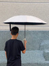 德國(guó)全自動(dòng)便攜雨傘高顏值加大加厚加固折疊晴雨兩用防風(fēng) 【反向環(huán)扣系列】100骨加固結(jié)實(shí)雙人黑膠傘-梧桐 曬單實(shí)拍圖