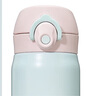 膳魔師（THERMOS）保溫杯吸管杯大容量?jì)和信繉W(xué)生水杯生日禮物TEMI 大耳狗 500ml 附杯包+備用吸管 曬單實(shí)拍圖