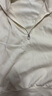 森馬（Semir）[商場(chǎng)同款]衛(wèi)衣女純色溫柔2024秋季休閑風(fēng)寬松套頭衫101524116012 曬單實(shí)拍圖