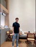 JASONWOOD官方高端品牌純棉短袖t恤男士2025夏季新款商務(wù)刺繡上衣男裝正品 高檔孔雀綠 【現(xiàn)貨速達(dá)】 L 建議【120-140斤】 曬單實(shí)拍圖