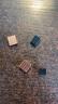 CreateBlock Raspberry pi 樹莓派 4b純鋁散熱片 主板CPU降溫降熱帶背膠 樹莓派4B散熱片 曬單實拍圖