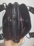 袋鼠卡拉品牌真皮包包女軟皮包2026新款斜挎包時(shí)尚百搭女士中年媽媽手提包 黑色（送長(cháng)肩帶+手包卡包） 中包（長(cháng)28-厚12-高18厘米） 曬單實(shí)拍圖
