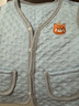 ibaby/英倫寶貝恒溫兒童馬甲春秋薄款嬰兒背心外穿寶寶坎肩空氣層馬夾 竹棉超柔系列-乖巧小熊貓 110 推薦身高100-110cm 曬單實(shí)拍圖