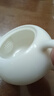 貳號（ERHAO）/陳清宜手工德化白瓷茶壺羊脂釉陶瓷壺功夫單壺上釉壺/西施壺 大號西施壺 曬單實(shí)拍圖