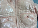 巴拉巴拉巴拉巴拉童裝女童羽絨服小童冬兒童寶寶亮面外套加厚上衣時尚洋氣 紅色調(diào)00366 110 曬單實拍圖