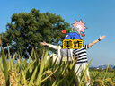舒裟辣妹時(shí)尚美式白色工裝褲女爵士舞春夏季韓版嘻哈高腰顯瘦休閑褲子 白色 M 曬單實(shí)拍圖