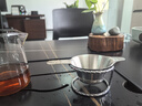 樹彬茶漏304不銹鋼茶漏器創(chuàng)意茶濾茶葉濾網(wǎng)器茶具配件泡茶過濾器 304茶漏+銀支架 曬單實拍圖