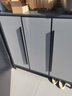 權氏（quanshi）全鋁合金鞋柜家用門(mén)口室外陽(yáng)臺防曬防水儲物柜戶(hù)外別墅庭院收納柜 長(cháng)拉手鋁合金鞋柜100*36*100 曬單實(shí)拍圖