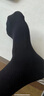 LEEME.ME粒米【抗菌】襪子女春季女士毛巾底加厚毛圈底中筒女襪 黑×4 曬單實(shí)拍圖
