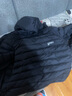Skechers斯凱奇小暖寶羽絨服男童女童外套保暖冬裝P424K076/P425K050 碳黑/0018 165 充絨量79g 曬單實拍圖