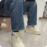 海瀾之家（HLA）鞋子男鞋2025秋季新款小白鞋男百搭經(jīng)典平板鞋男士厚底透氣增高鞋 黑色 42 曬單實(shí)拍圖