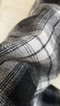 FSHE格子襯衣女韓系設(shè)計(jì)感小個(gè)子春秋夏復(fù)古百搭寬松襯衫女內(nèi)搭外套女 黑白格 L 建議105-115斤 曬單實(shí)拍圖