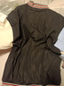 范哲莎秋冬新款棒球服女韓版加厚外套學(xué)生寬松休閑女裝港風(fēng)棒球服女刺繡 黑色 加絨 M 建議80-105斤 曬單實(shí)拍圖