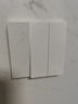 公牛（BULL）G39白色帶開(kāi)關(guān)插座 全屋86型暗裝墻壁面板家用電源純平大板無(wú)邊框 三開(kāi)單控（3開(kāi)單聯(lián)16A） 官方簡(jiǎn)約奶油風(fēng)裝修裝飾專用套餐 曬單實(shí)拍圖
